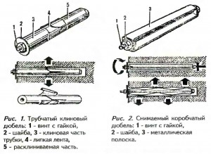 Самодельный дюбель